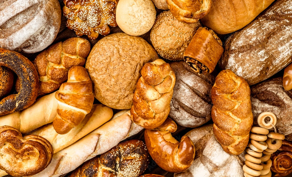 Different types of bread
